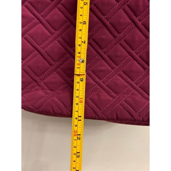 Vera Bradley Maroon Quilted Crossbody Bag - Picture 8 of 12